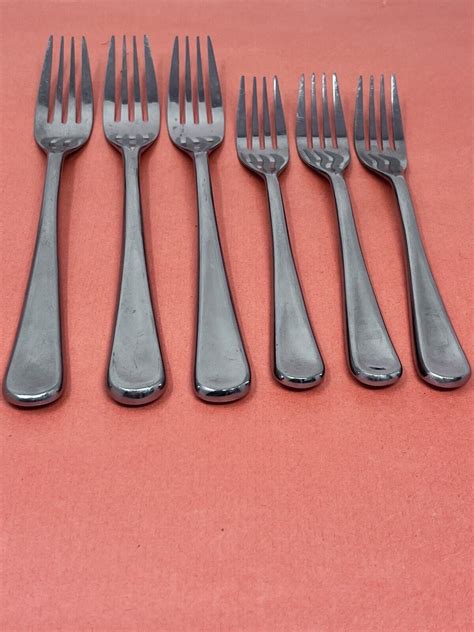 Hampton Silversmiths Kathryn Stainless Glossy Dinner Salad Forks