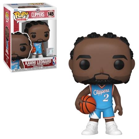 POP FUNKO 145 KAWHI LEONARD CLIPPERS NBA MCFLY COLECIONÁVEIS