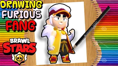 How To Draw Furious Fang New Skin Easily Brawl Stars Comment