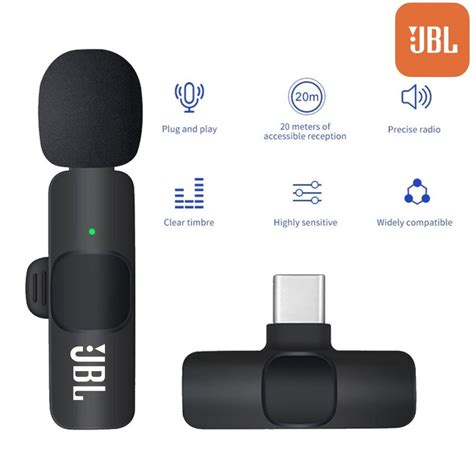 K9 Wireless Microphone Bluetooth Lapel Mic For Vlogging Recording ...