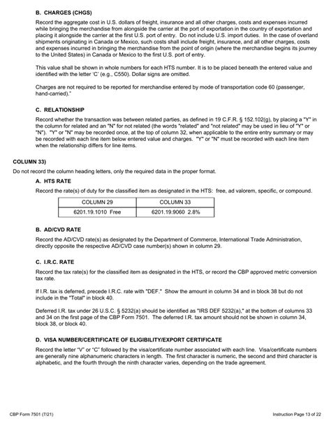 Cbp Form 7501 Fill Out Sign Online And Download Fillable Pdf Templateroller