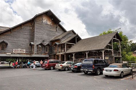 The Old Mill In Pigeon Forge Complex For Dining Shopping And History