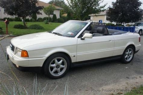 1997 Audi Cabriolet Information And Photos Momentcar