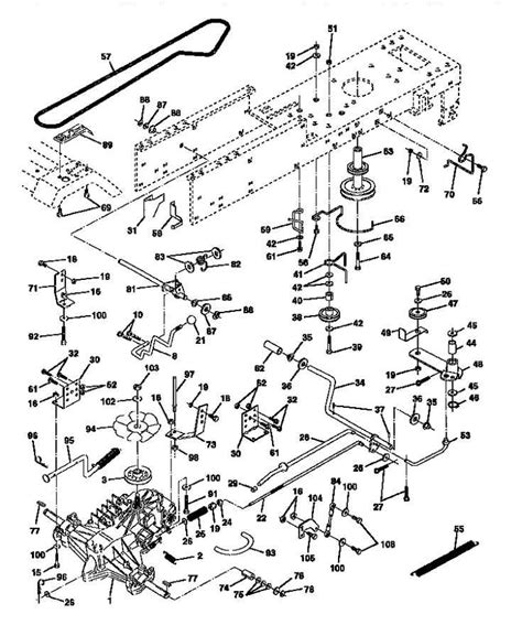 Exploring The Parts Of The Craftsman Lt A Detailed Diagram