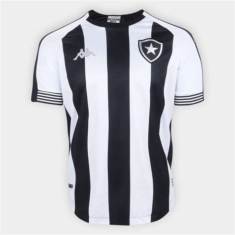 Camisa Do Botafogo Primeiro Uniforme Titular 2022 2023 Listrada