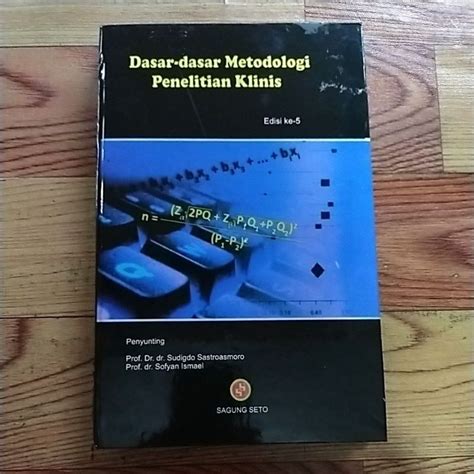 Jual BUKU DASAR DASAR METODOLOGI PENELITIAN KLINIS EDISI KE 5