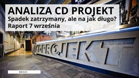 Czy Kurs Cd Projekt W Ko Cu Odbije Mb Ig Inwestycje Gie Dowe