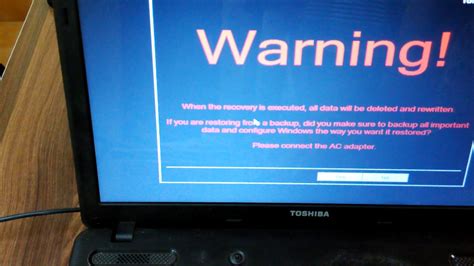 Restoring Toshiba C660 To Factory Settings Toshiba Satellite Recovery To Factory Settings