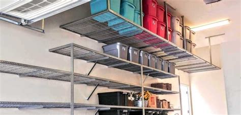 Is It Cheaper To Buy Or Build Garage Shelves? | Affordable Ceiling ...