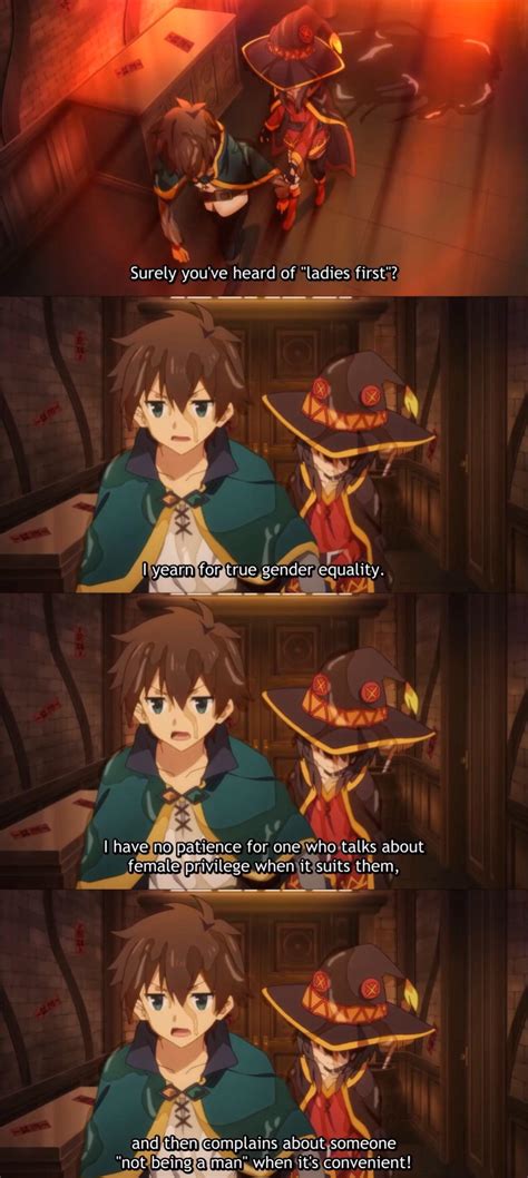 Konosuba Kazuma And Megumin Relationship