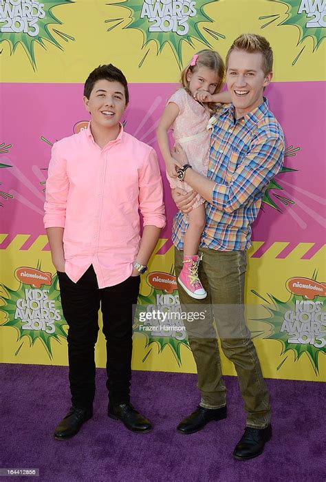 Actors Bradley Steven Perry Mia Talerico And Jason Dolley Arrive At News Photo Getty Images