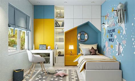 Kids Bedroom Design For Your 1st Child | DesignCafe