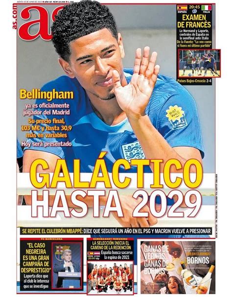 Fotos Comunicación Estas son las portadas de la prensa deportiva de hoy