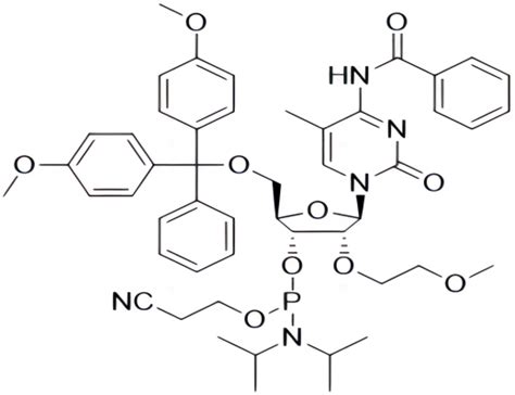 5 Me DMT 2 O MOE C Bz CE Phosphoramidite 康羽生命科学技术苏州有限公司