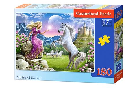 Puzzle 180 elementów Jednorożec Castorland