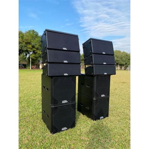 Kit Ativo Line Array X X Sub Nhl Cxs W