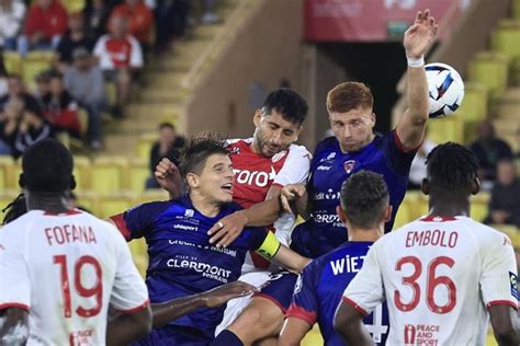 Ligue Ce Qu Il Faut Retenir Du Nul Du Clermont Foot Monaco