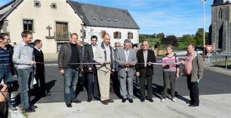 Les Travaux De Traverse Du Bourg Inaugur S Briffons