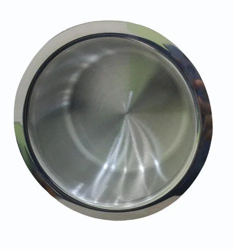 Capacity 1500 ML Silver Round Stainless Steel Tope For Home At Rs 650