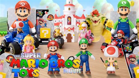 NEW Super Mario Bros Movie Toys YouTube