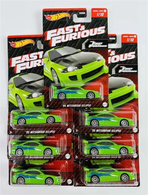 Walmart Exclusive Hot Wheels Fast Furious Mitsubishi Eclipse