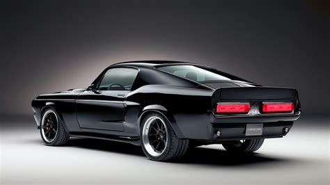 Stealthy, all-electric classic Mustang on its way to Goodwood