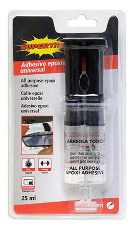 Colle Époxy Universelle En Seringue 25 Ml Leroy Merlin