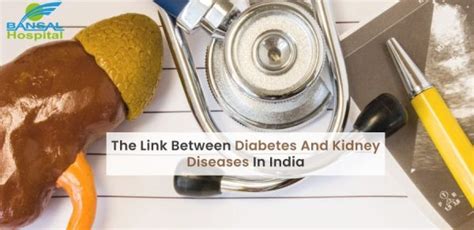 The Link Between Diabetes And Kidney Diseases In India Bansal Hospital