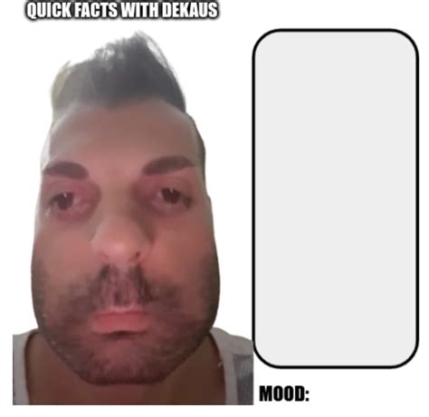 Quick Facts Blank Template - Imgflip