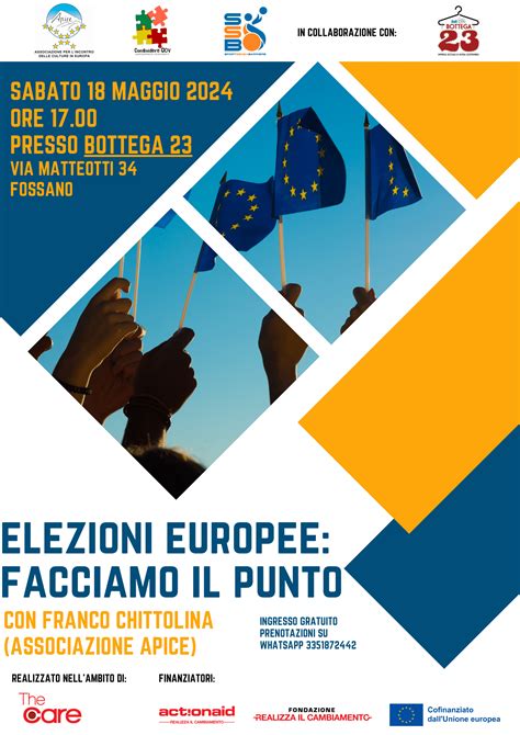 Sabato 18 Maggio Fossano Elezioni Europee Facciamo Il Punto