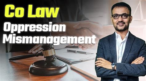 Company Law Oppression And Mismanagement Amit Bachhawat Youtube