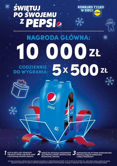 Konkurs Pepsi Xmas Lidl E Konkursy Info