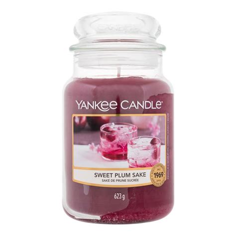 Yankee Candle Sweet Plum Sake Vonná svíčka 623 g ELNINO CZ