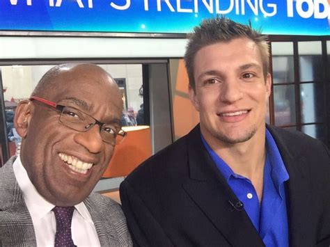 Al Roker And Rob Gronkowski On The Today Show 2 6 2015 New England Patriots Gronkowski Patriots