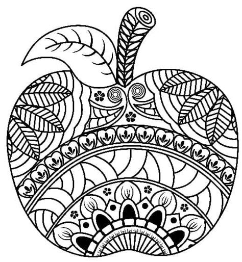 Coloriage Pommes Imprimer Sur Coloriageenfant