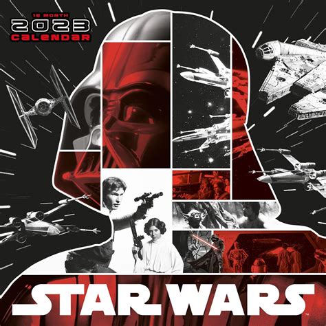 Amazon.com: Star Wars (Adult) Calendar 2023 - Month to a View Planner ...