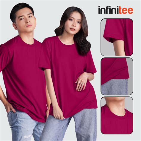 Infinitee Plain Tshirt For Men Neutral Color Black White Gray Rust Blue