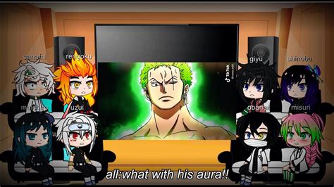 Hashira React To Zoro As New Hashira Manga Spoiler Demonslayer