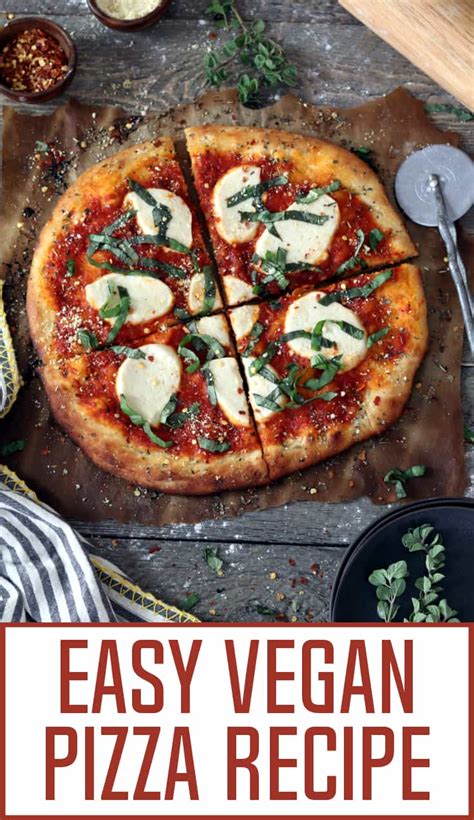 Easy Vegan Pizza Recipe Vegan Huggs