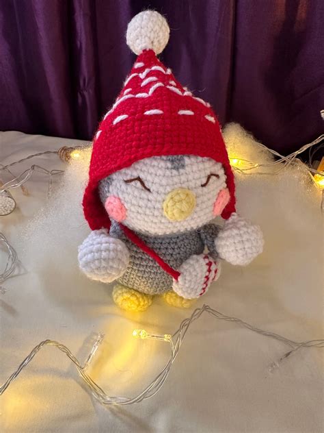 Вязаный Пингвинчик | Пикабу