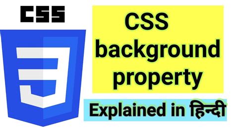 Css Background Properties Background Properties In Css Hindi Css