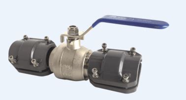 25MM 1 AIRPIPE QUICK CONNECT BALL VALVE LOCKING 2052