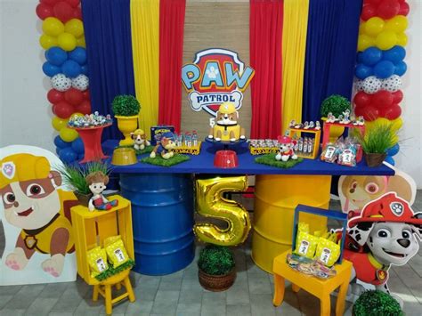 Patrulla canina decoración cumpleaños Patrulla canina decoracion