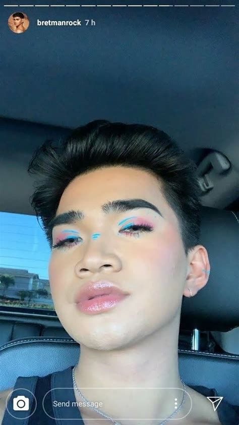 Bretman Rock💗 Rock Makeup Hooded Eye Makeup Makeup Looks