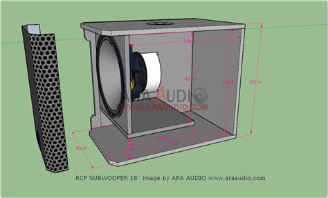 Skema Box Subwoofer Rcf Inch Lapangan Box Rcf Tts Off