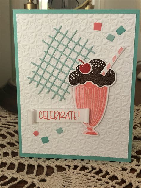 Isn T This Card Adorable Who Doesn T Love A Milkshake Used Share A