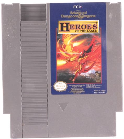 Advanced Dungeons & Dragons: Heroes Of The Lance - NES | Retro Console Games | Retrogame Tycoon