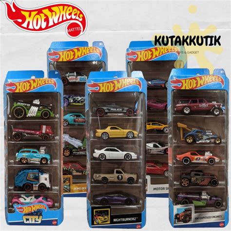 Jual Hot Wheels Gift Set Cars Pack Original Mattel Bisa Pilih Shopee Indonesia