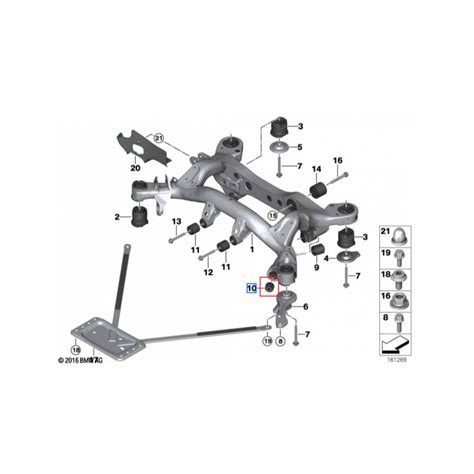 Silentbloc D Essieu D Arri Re Pour Bmw S Rie E E