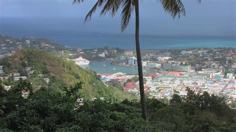 186 Castries And Storm From Morne Fortune St Lucia Flickr